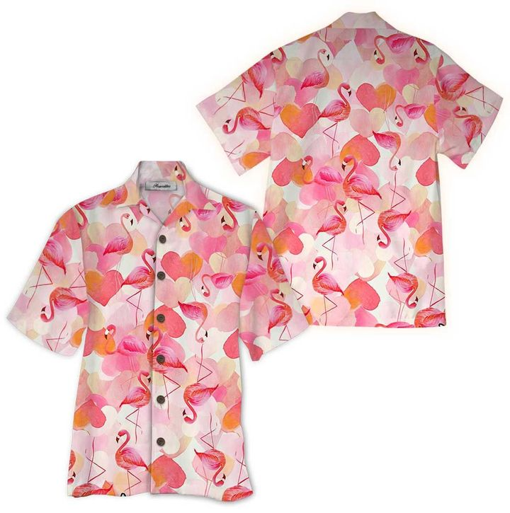 Flamingo Hawaiian Shirt | For Men & Women | Adult | HW5707