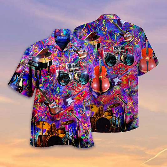 Music Is My Tharaphy Hawaiian Shirt | For Men & Women | Adult | HW6621