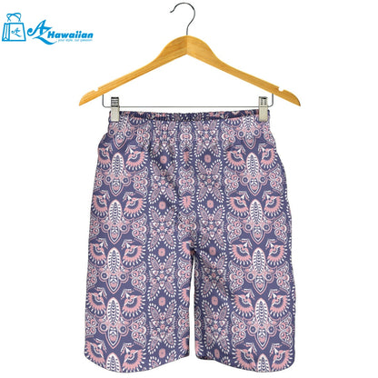 Indian Batik Style Pattern Men Shorts