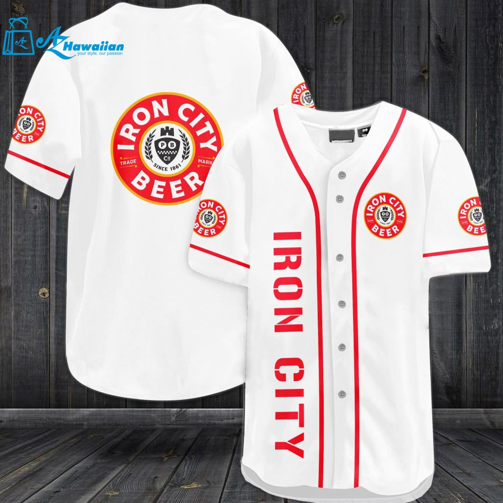 Iron City Beer Baseball Jersey 