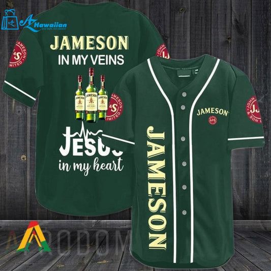 Jameson In My Veins Baseball Jersey