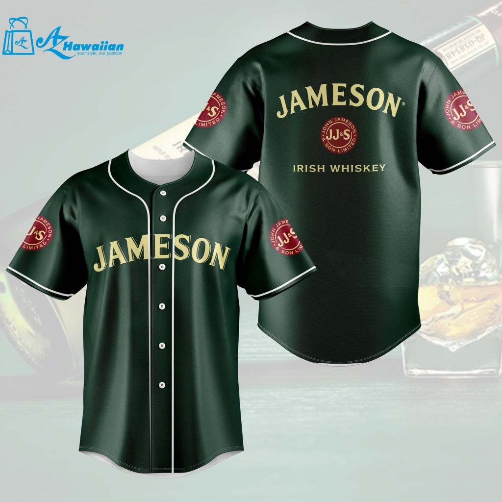 Jameson Irish Whisky Baseball Jersey