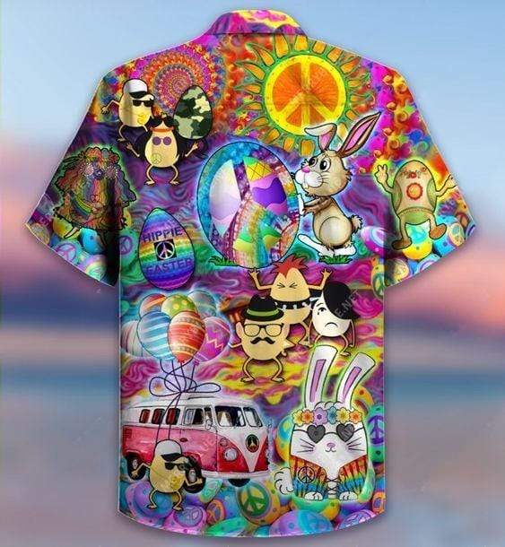 Happy Hippie Easter Hawaiian Shirt