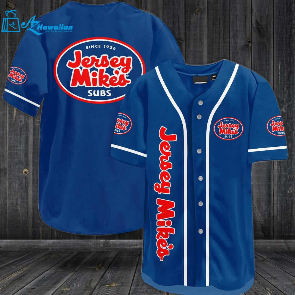 Jersey Mike's Subs Baseball Jersey 