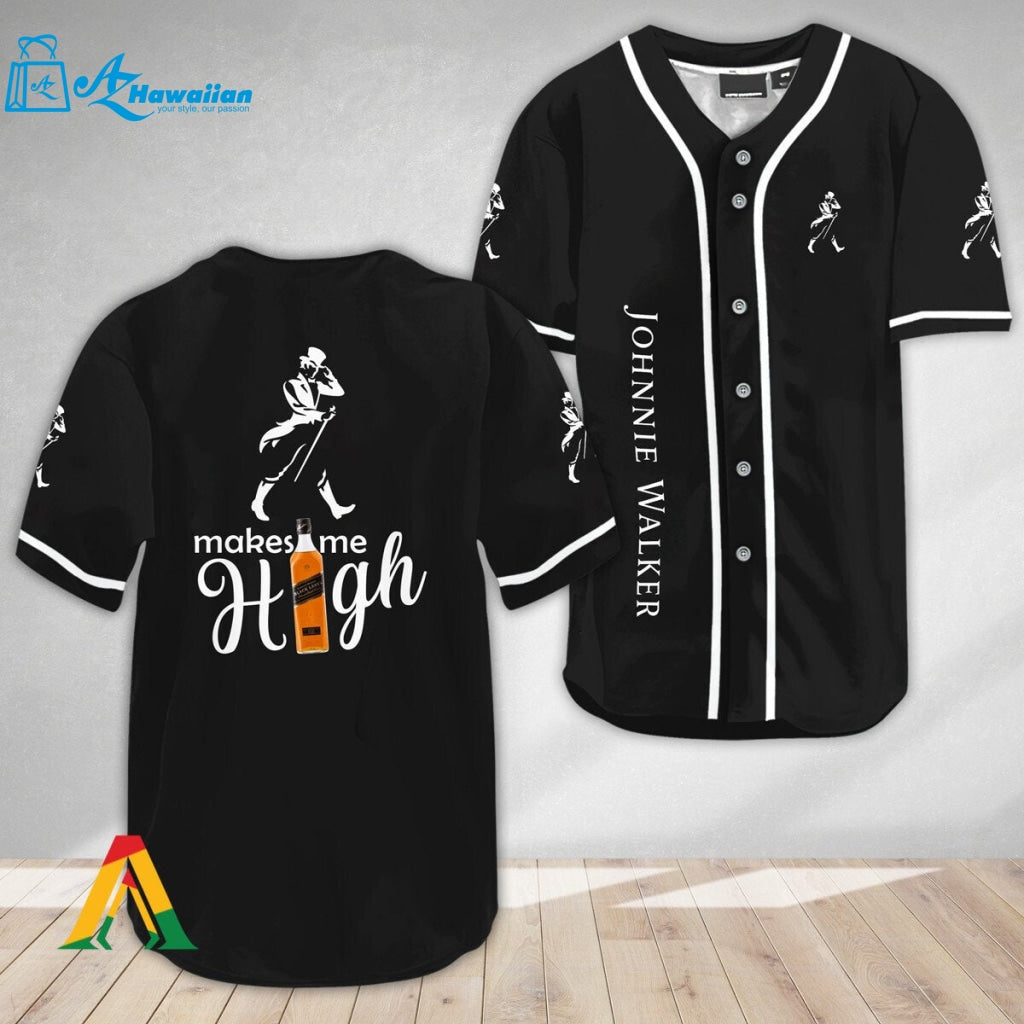 Johnnie Walker Make Me High Baseball Jersey