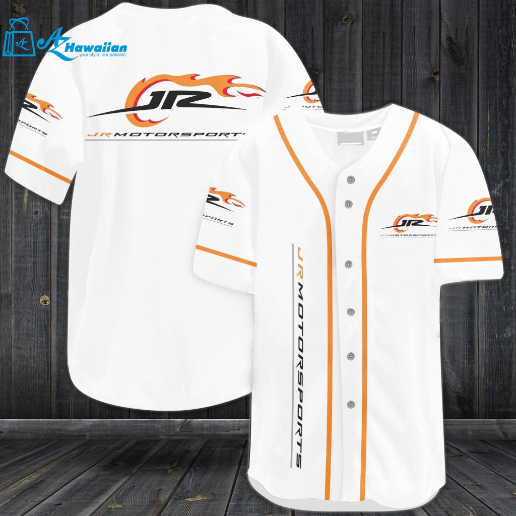 JR Motorsports Car Team Baseball Jersey 