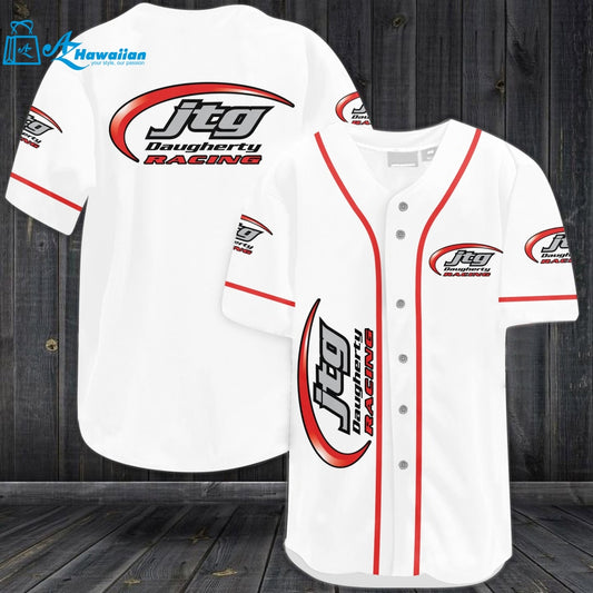 JTG Daugherty Racing Baseball Jersey 