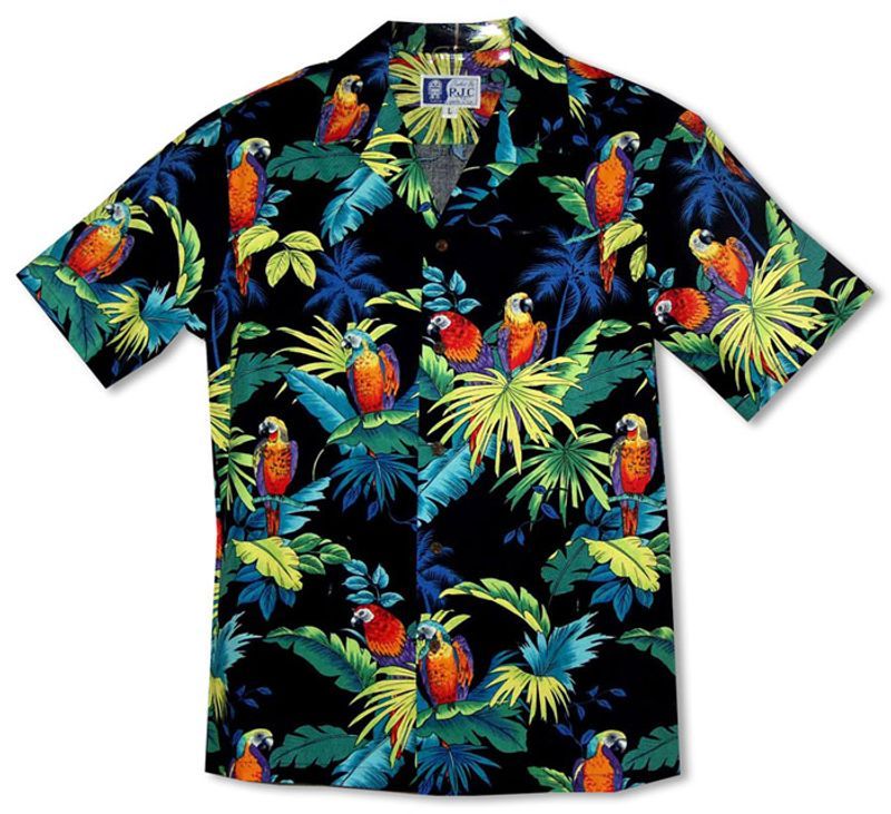 Jungle Parrot For men And Women Graphic Print Short Sleeve 