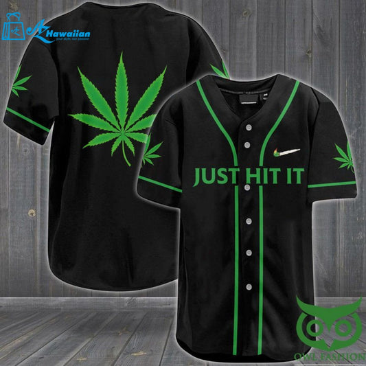 Just Hit It Nike Baseball Jersey Shirt