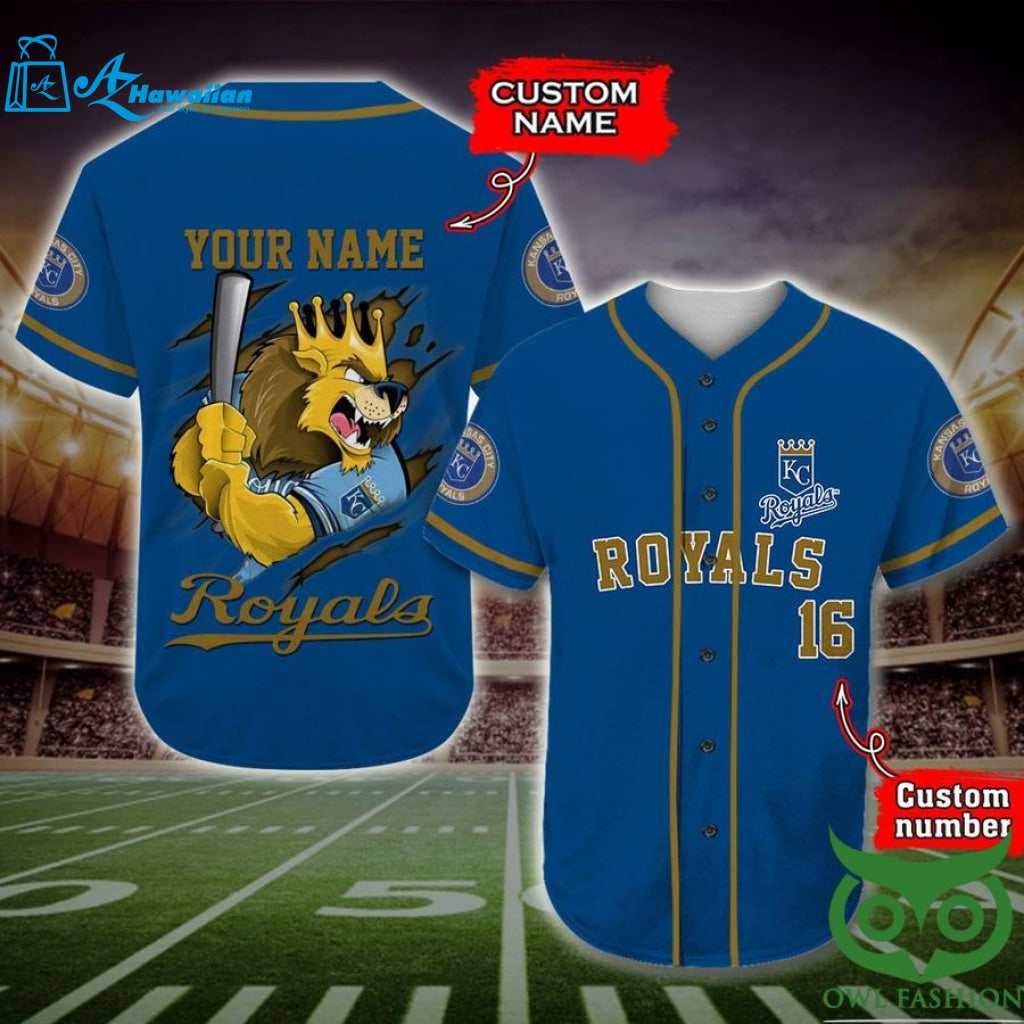 Kansas City Royals Baseball Jersey Personalized Gift, Custom Name Number