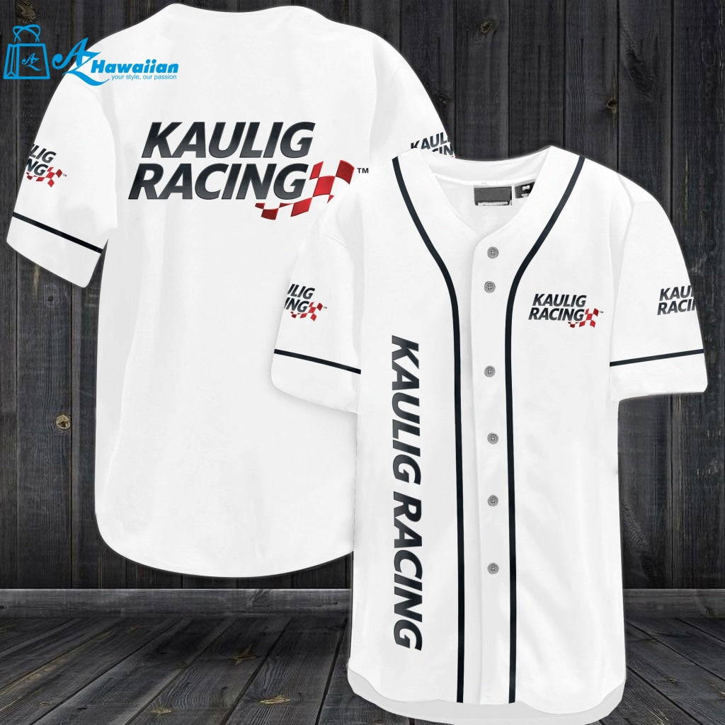 Kaulig Racing Car Team Baseball Jersey 