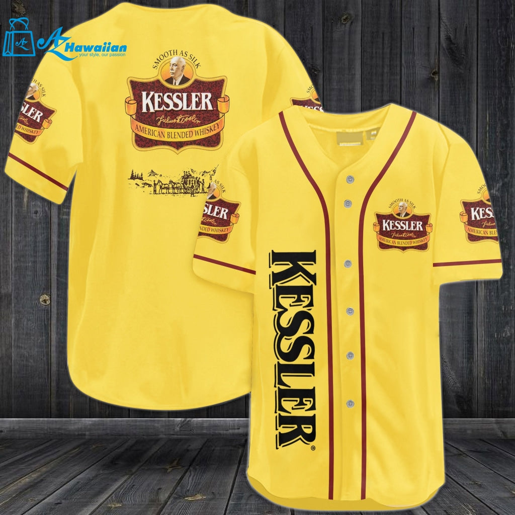 Kessler American Blended Whiskey Baseball Jersey 