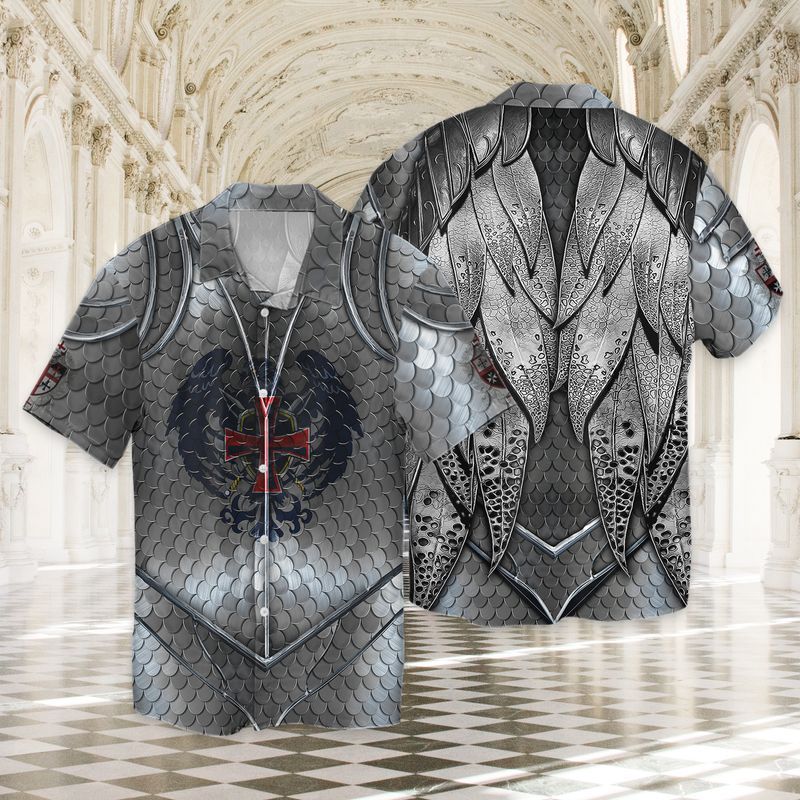 Kinghts Templar For men And Women Graphic Print Short Sleeve 