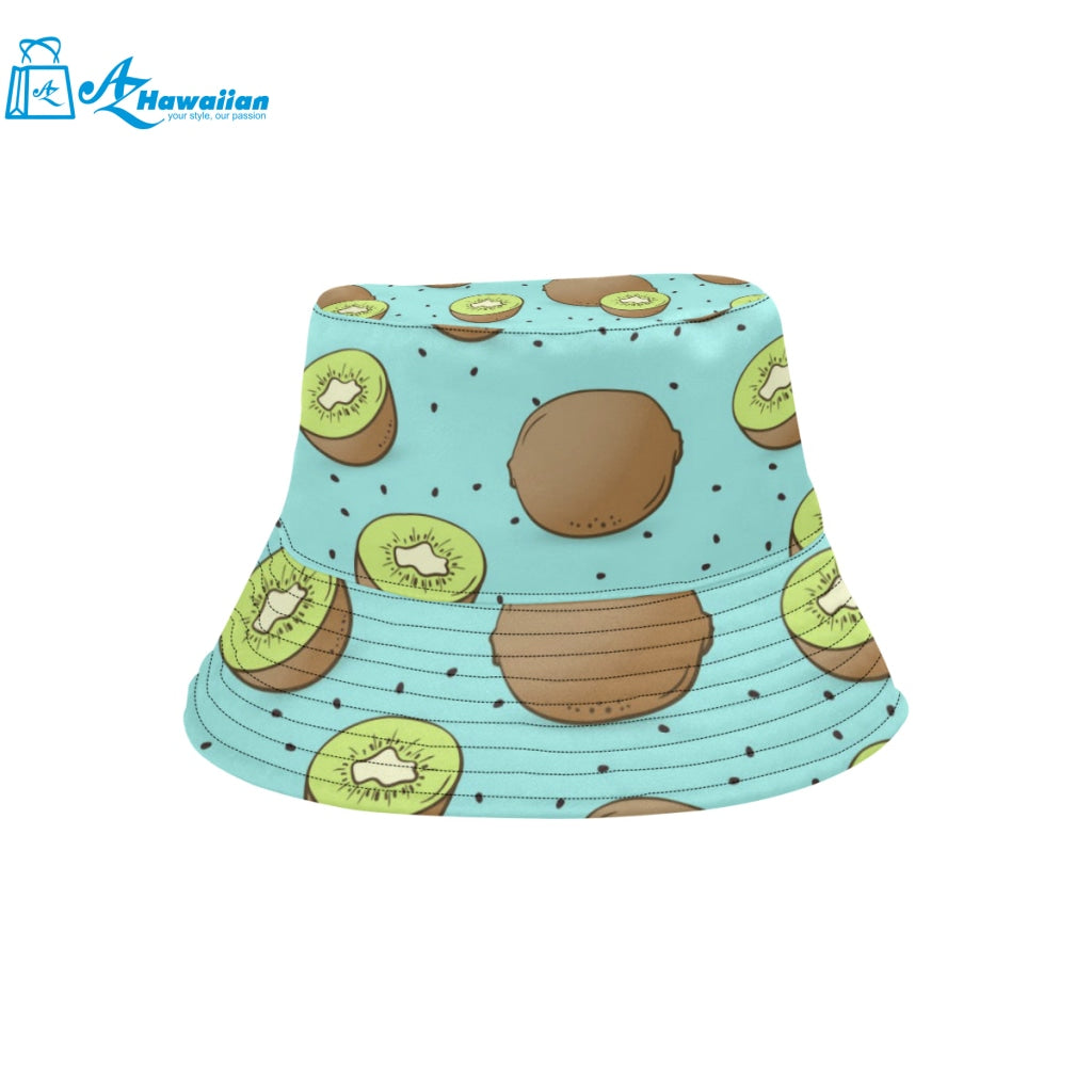 Kiwi blue background Unisex Bucket Hat