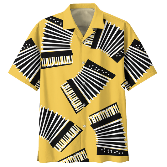 Accordion Hawaiian Shirt For Men Women