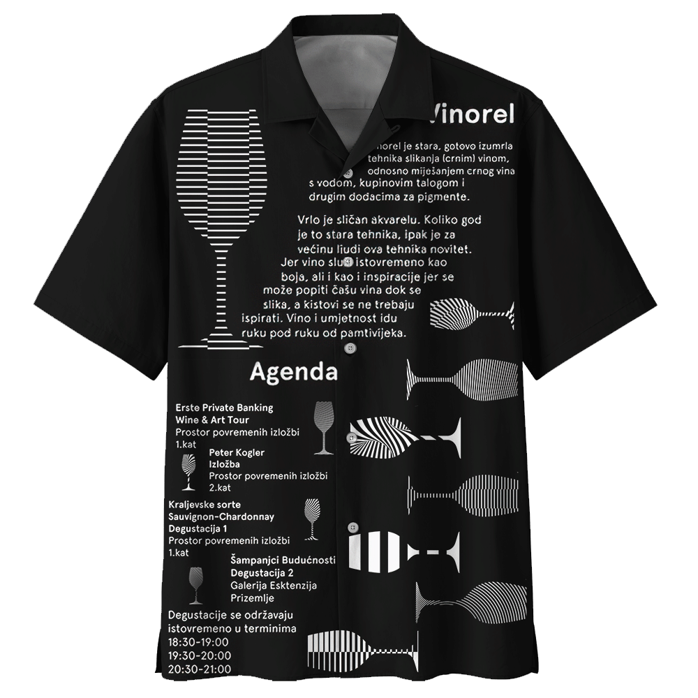 Agenda Wine Hawaiian Shirt For Men Women