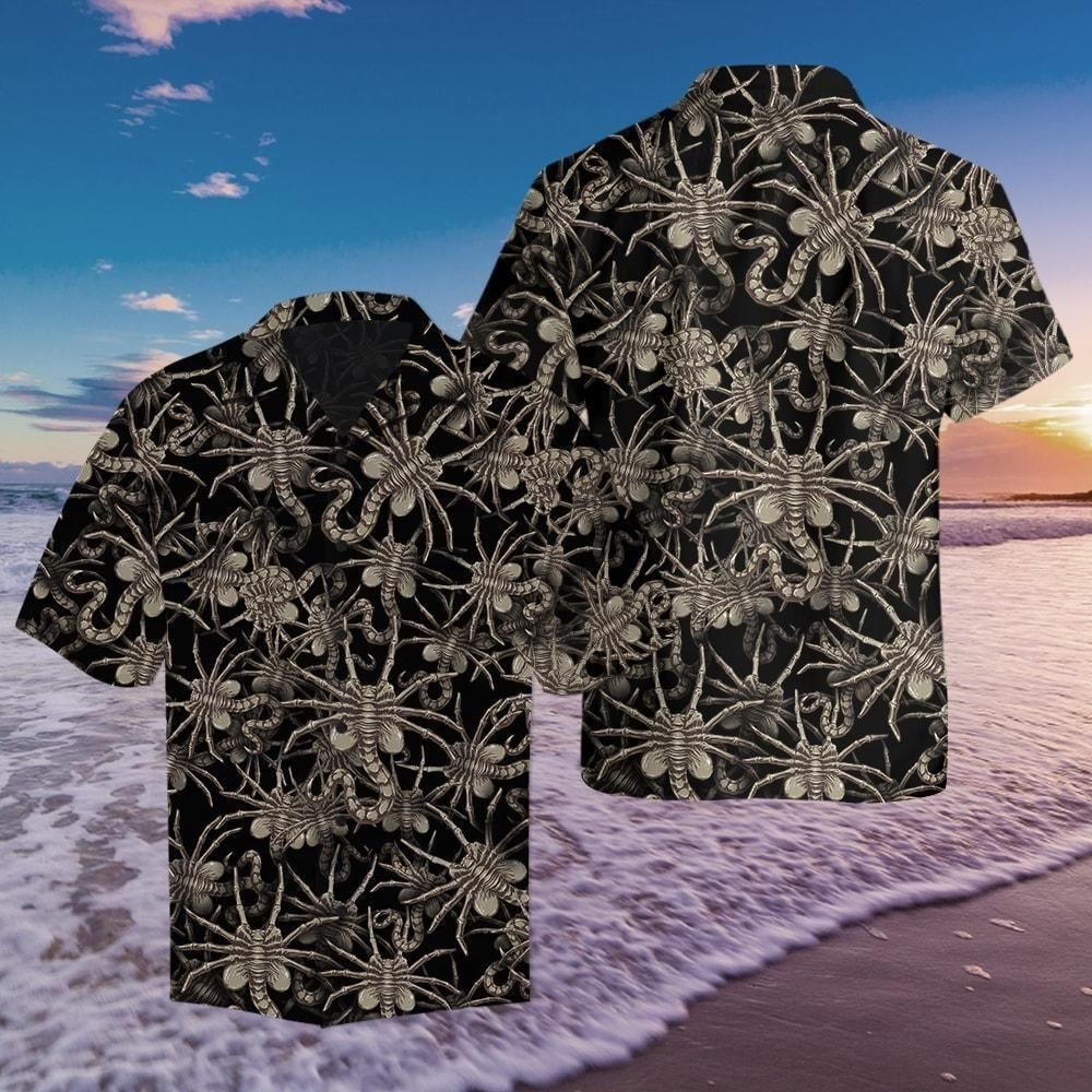 Alien Brown Amazing Design Hawaiian Shirt For Men Women