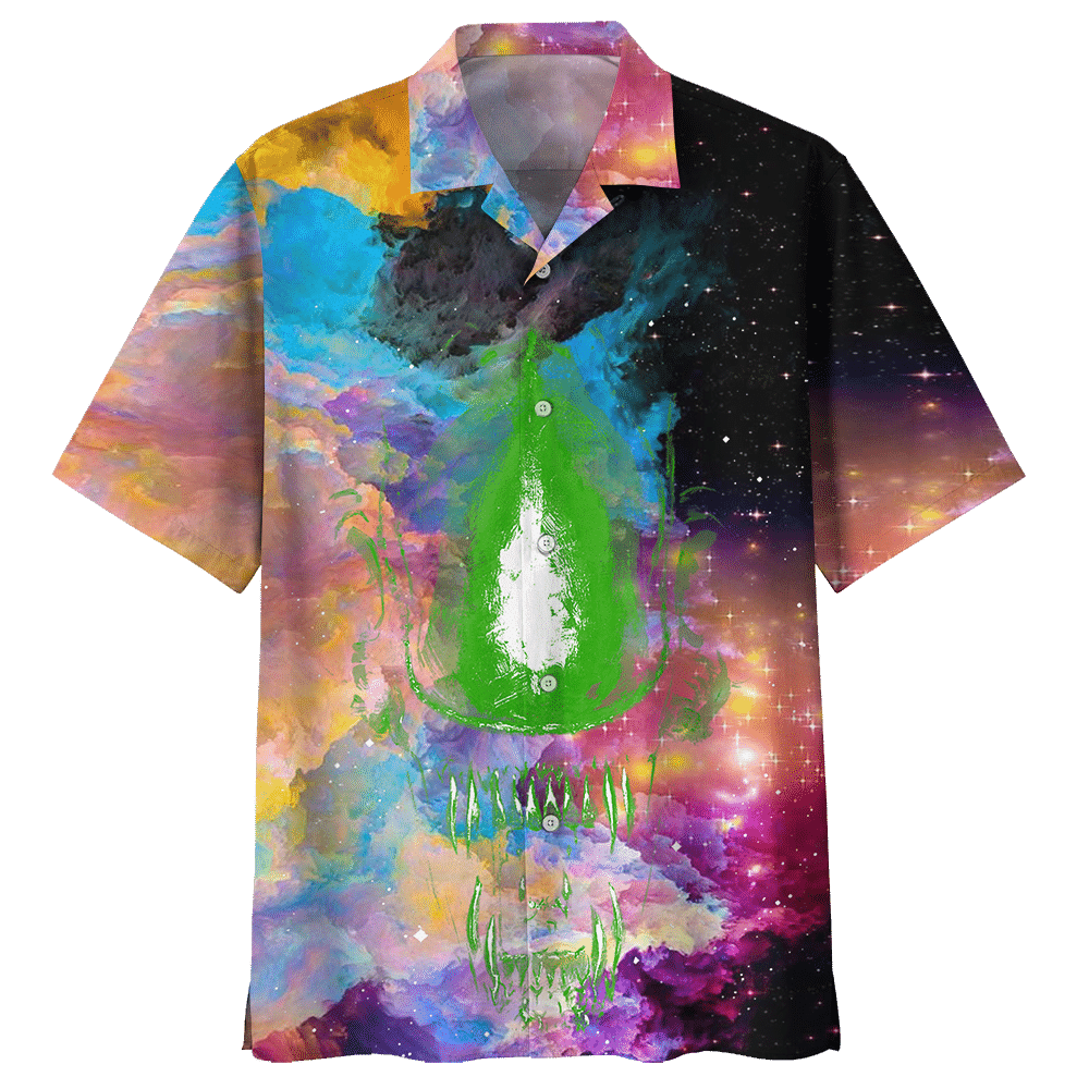 Alien Hawaiian Shirt Clothing For Men Women