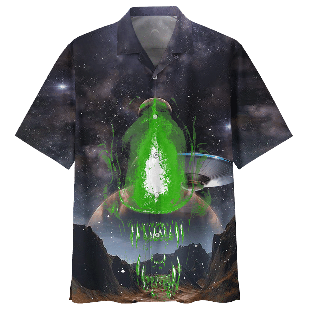 Alien Hawaiian Shirt For Men Women