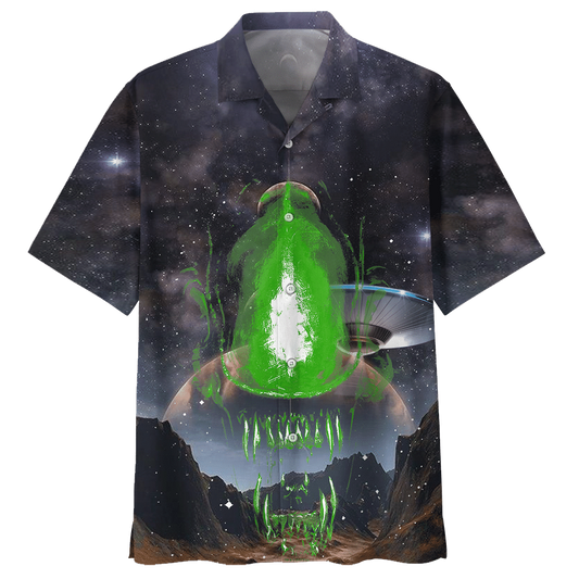 Alien Hawaiian Shirt For Men Women