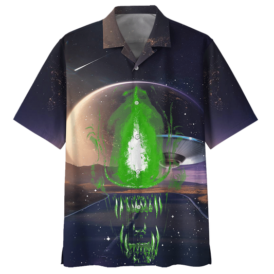 Alien Hawaiian Shirt For Men Women