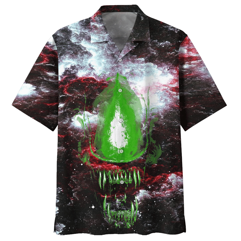 Alien Hawaiian Shirt For Men Women