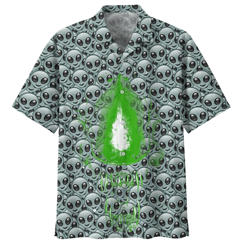 Alien Hawaiian Shirt For Men Women