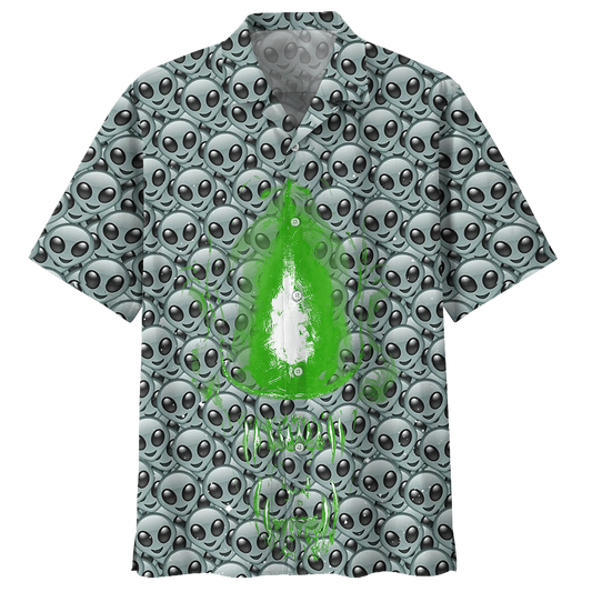 Alien Hawaiian Shirt For Men Women