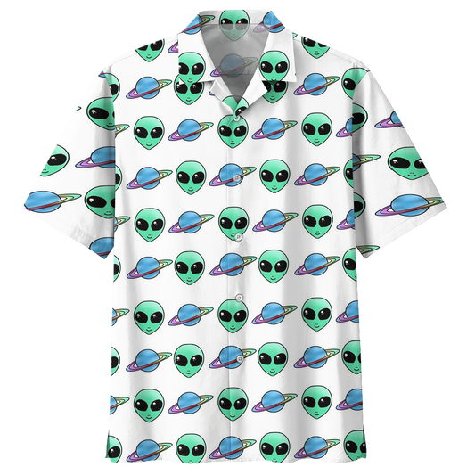 Alien Hawaiian Shirt For Men Women