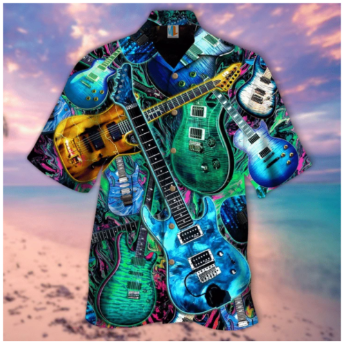 All I Want Is Guitar Hawaiian Shirt For Men Women