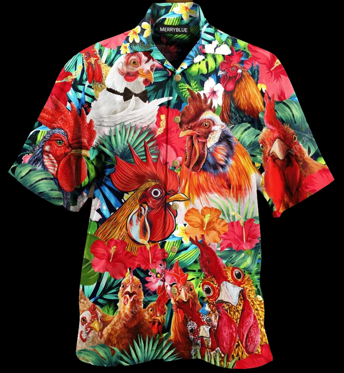 Aloha Chicken Colorful Amazing Design Hawaiian Shirt For Men Women