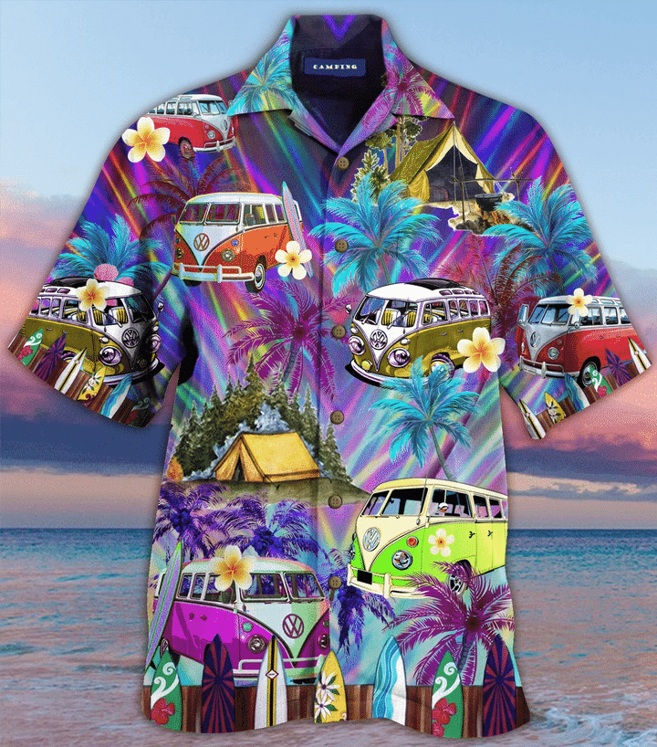 Amazing Camping Hawaiian Shirt For Men Women