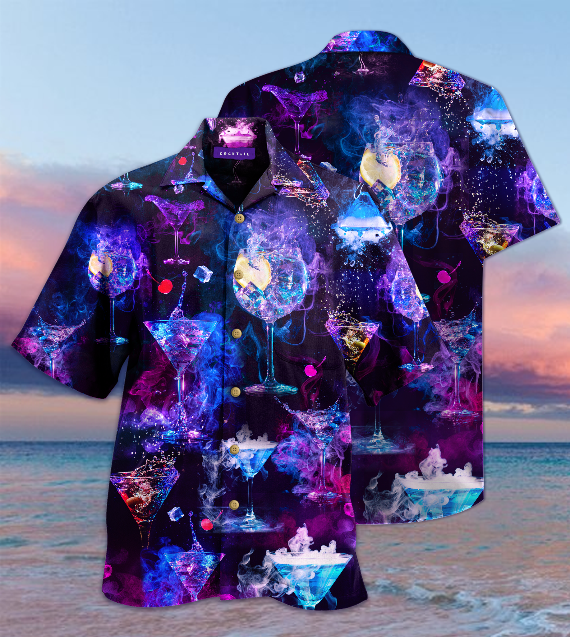 Amazing Cocktail Hawaiian Shirt For Men Women