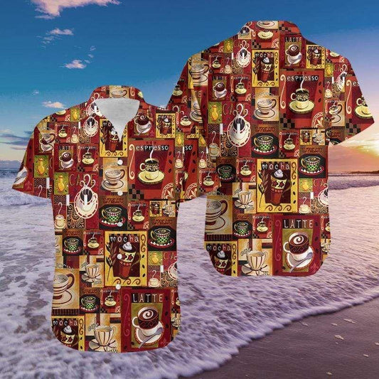 Amazing Coffee Hawaiian Shirt For Men Women