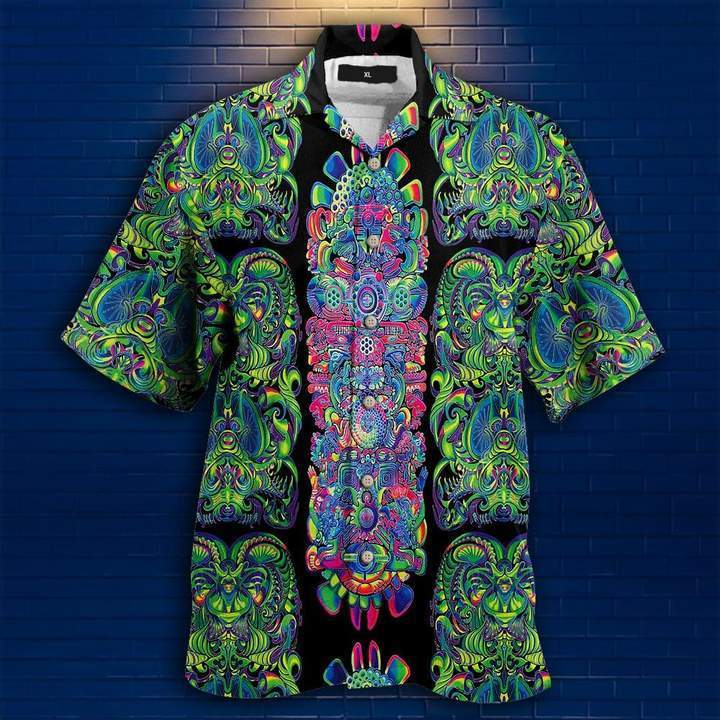 Amazing Hippie Goa Unique Art Hawaiian Shirt For Men Women