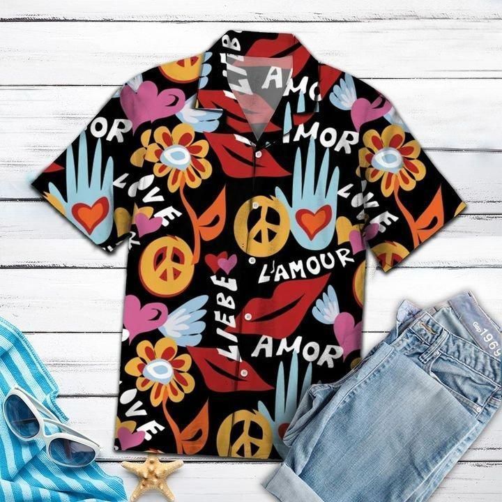 Amazing Hippie Hawaiian Shirt For Men Women