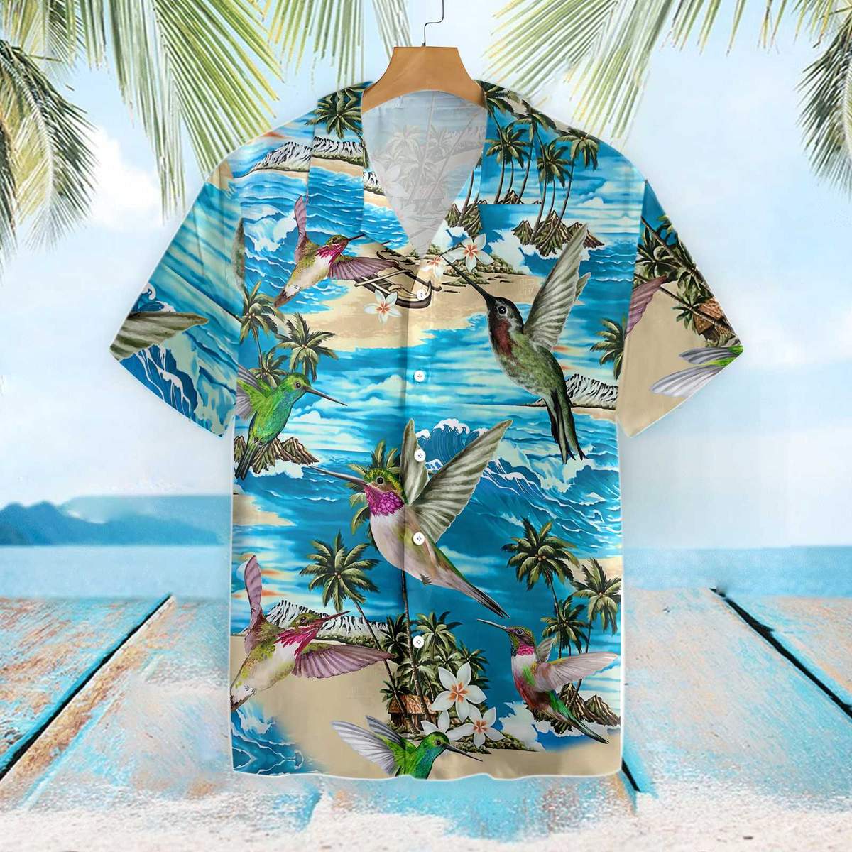 Amazing Hummingbird Hawaiian Shirt For Men Women