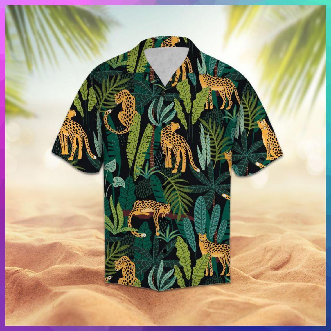 Amazing Leopard Hawaiian Shirt For Men Women