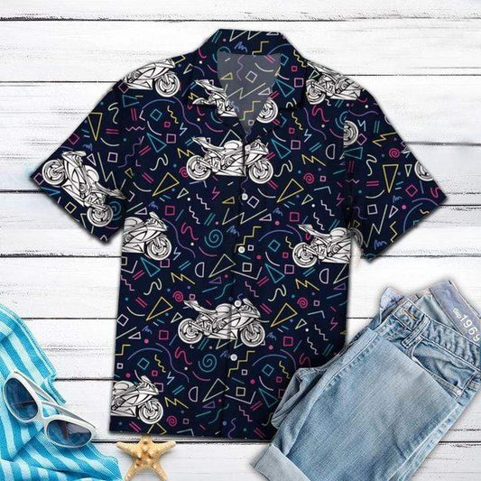 Amazing Motorcycles Hawaiian Aloha Shirt For Men Women