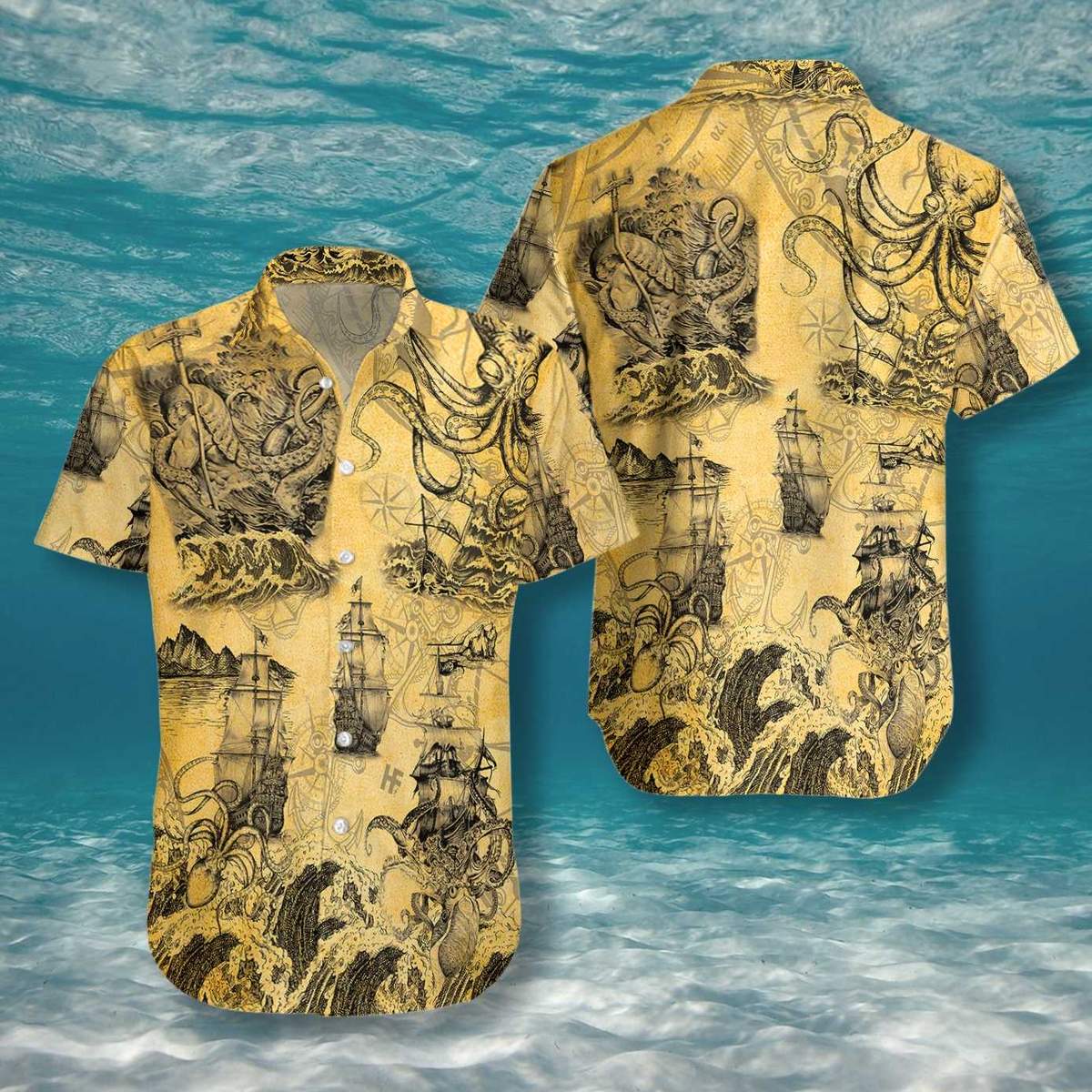 Amazing Octopus Hawaiian Shirt For Men Women