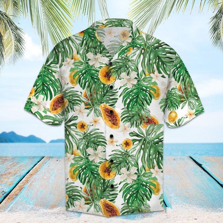 Amazing Papaya Hawaiian Shirt For Men Women