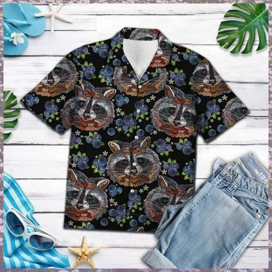 Amazing Raccoons Hawaiian Shirt For Men Women