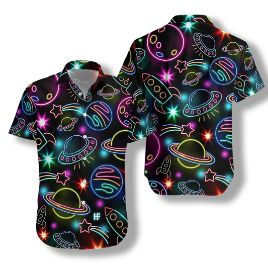 Amazing Space Hawaiian Shirt For Men Women