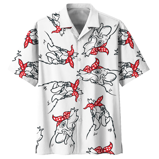 Beautiful Chicken Hawaiian Shirt For Men Women