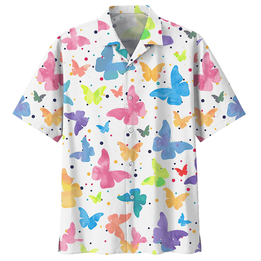 Butterfly Hawaiian Shirt Clothing For Men Women