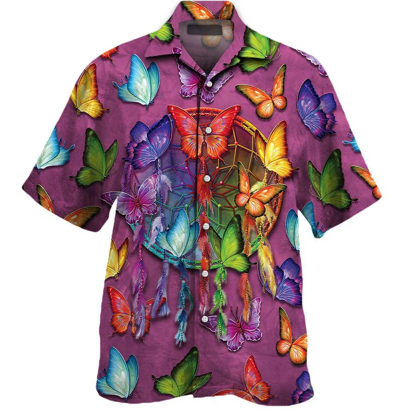 Butterfly Hawaiian Shirt For Men Women