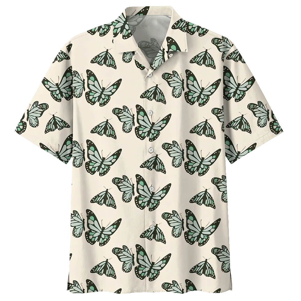 Butterfly Hawaiian Shirt For Men Women