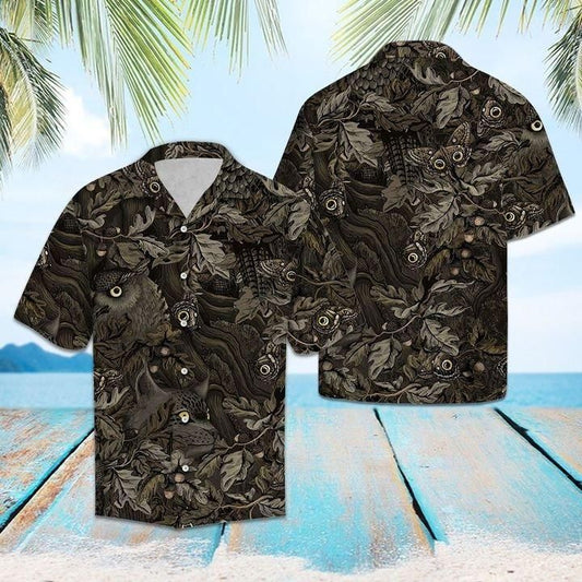 Camouflage Best Owl Items For Gifts Gifts Butterfly Hawaiian Shirt Cute Butterfly Gifts For Men Women