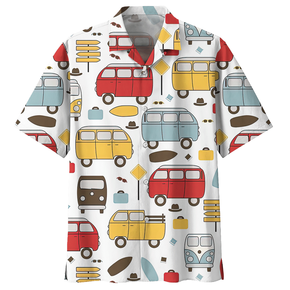 Camping Hawaiian Shirt For Men Women