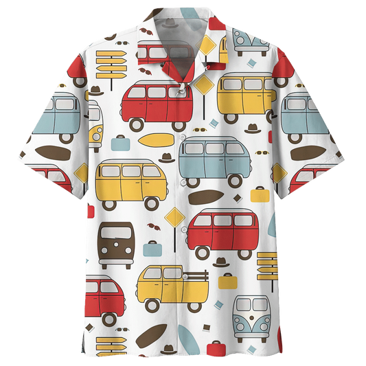 Camping Hawaiian Shirt For Men Women